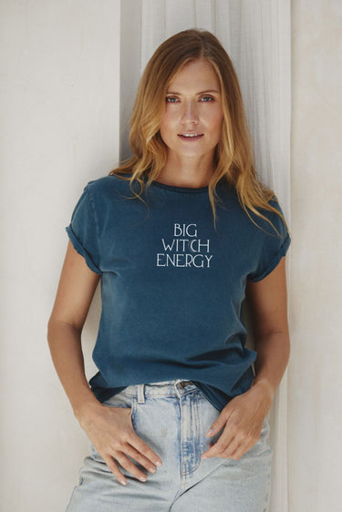 "Big Witch Energy" Roll With It Tee