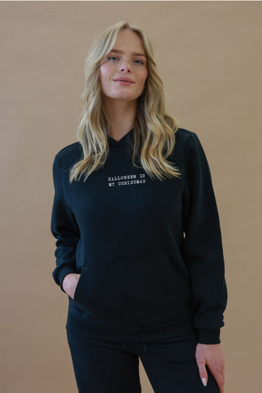 "Halloween Christmas" Cloud Hoodie Front