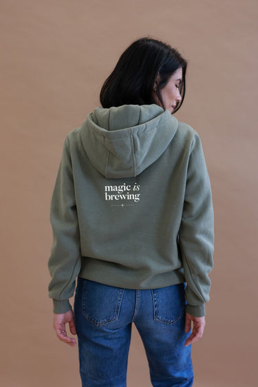 "Magic is Brewing" Cloud Hoodie Back