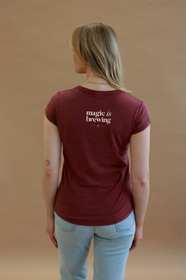 "Magic is Brewing" Roll With It Tee Back