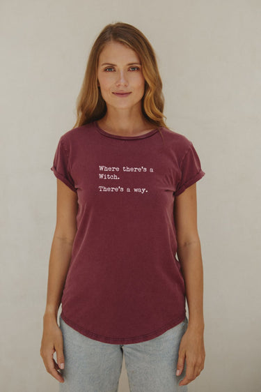 "Witch Way" Roll With It Tee