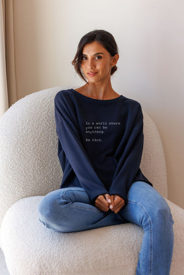 "Be Kind" Perfect Pullover