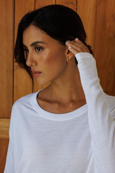 "Sunshine People" Original Ribbed Long Sleeve Tee