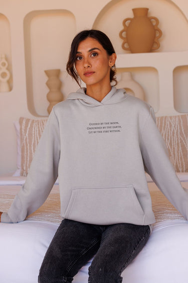 "Guided" Cloud Hoodie (Front)