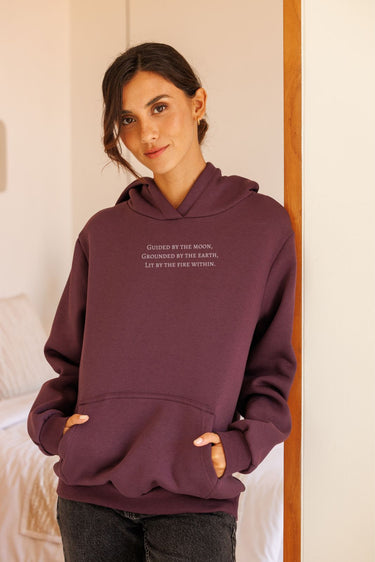 "Guided" Cloud Hoodie (Front)