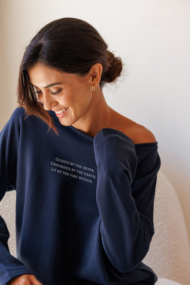 "Guided" Perfect Pullover (Front)
