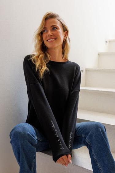 "Inhale, Exhale" Perfect Pullover