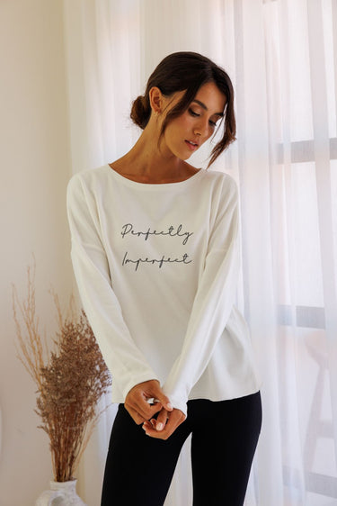 "Perfectly Imperfect" Perfect Pullover