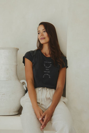 "Sunshine People" Roll With It Tee