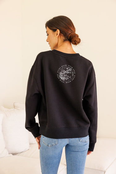 "Stay Wild" Slumber Sweater (Back)