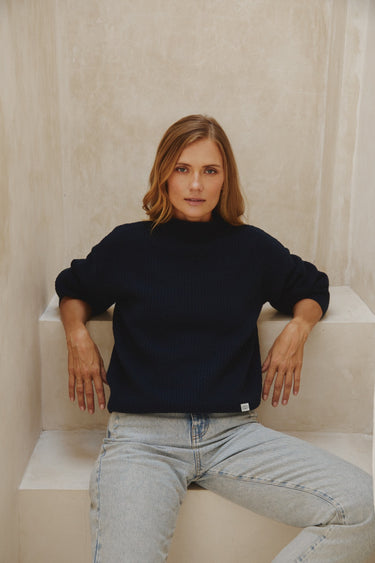 Textured Merino Wool Jumper