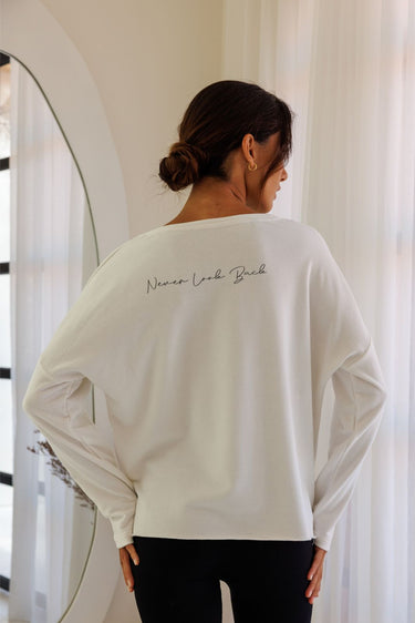 "Never Look Back" Perfect Pullover