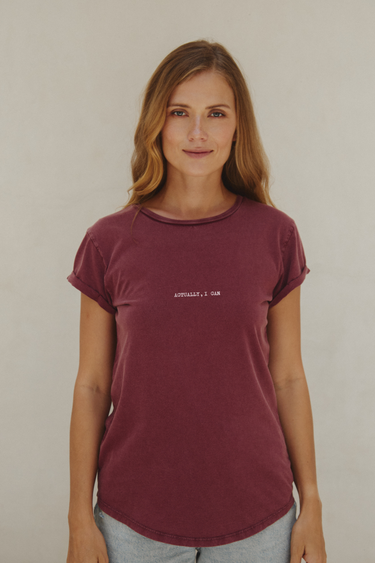 "Actually, I Can" Roll With It Tee