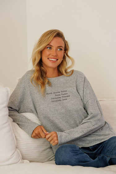 "Human" Perfect Pullover