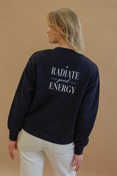 "Radiate" Slumber Sweater Back