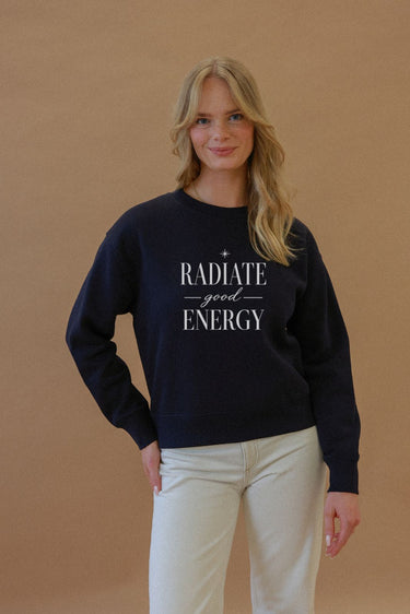 "Radiate" Slumber Sweater Front