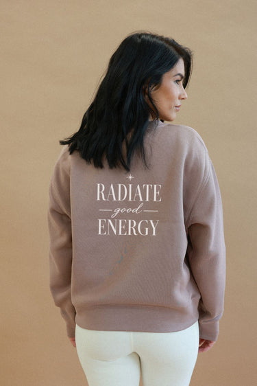 "Radiate" Slumber Sweater Back