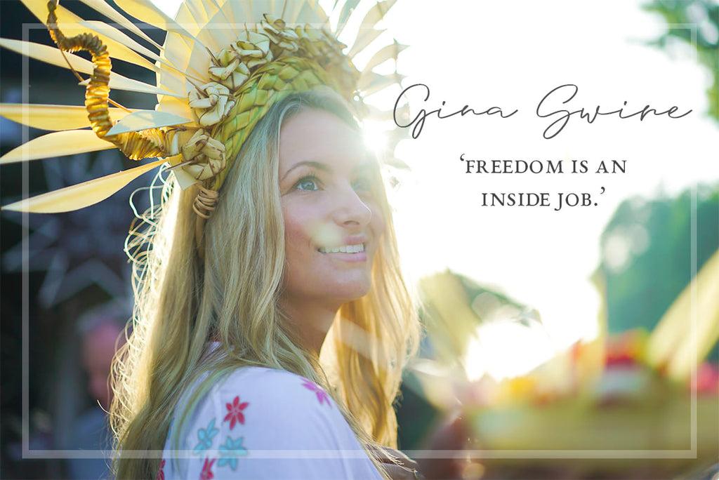 Self love Coach Gina Swire - Discussing Freedom