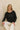 "Be Kind" Whisper Original Ribbed Long Sleeve Tee Front