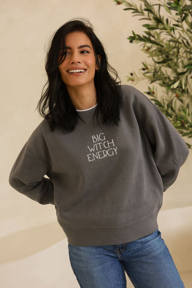 "Big Witch Energy" Slumber Sweater