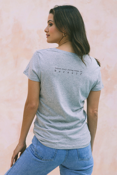 "Strong Woman" V Tee
