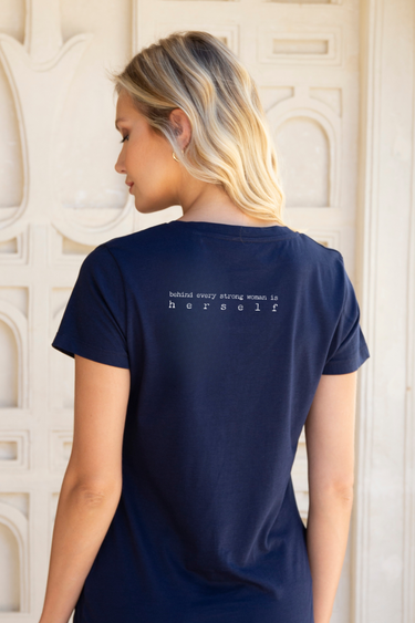 "Strong Woman" V Tee