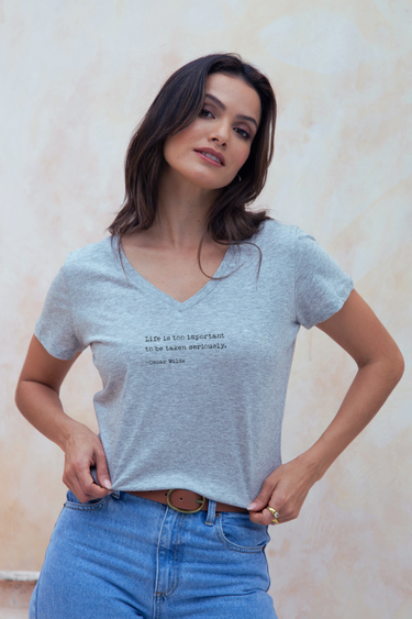 "Too Important" V Tee