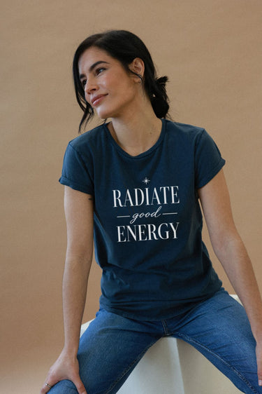 "Radiate" Roll With It Tee Front