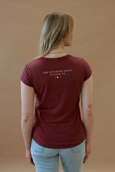 "The Witching Hour" Roll With It Tee Back