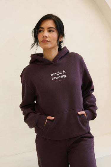 "Magic is Brewing" Cloud Hoodie Front