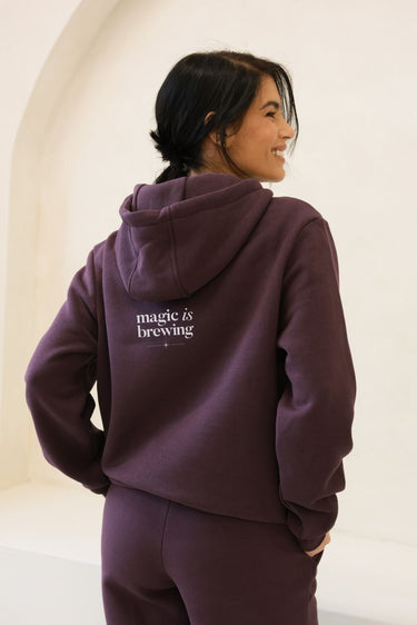 "Magic is Brewing" Cloud Hoodie Back