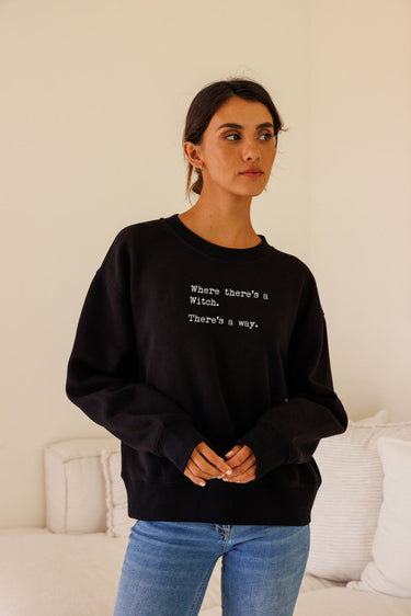 "Witch Way" Slumber Sweater