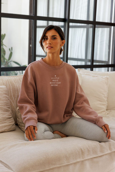 "A Little Magic" Slumber Sweater (Front)