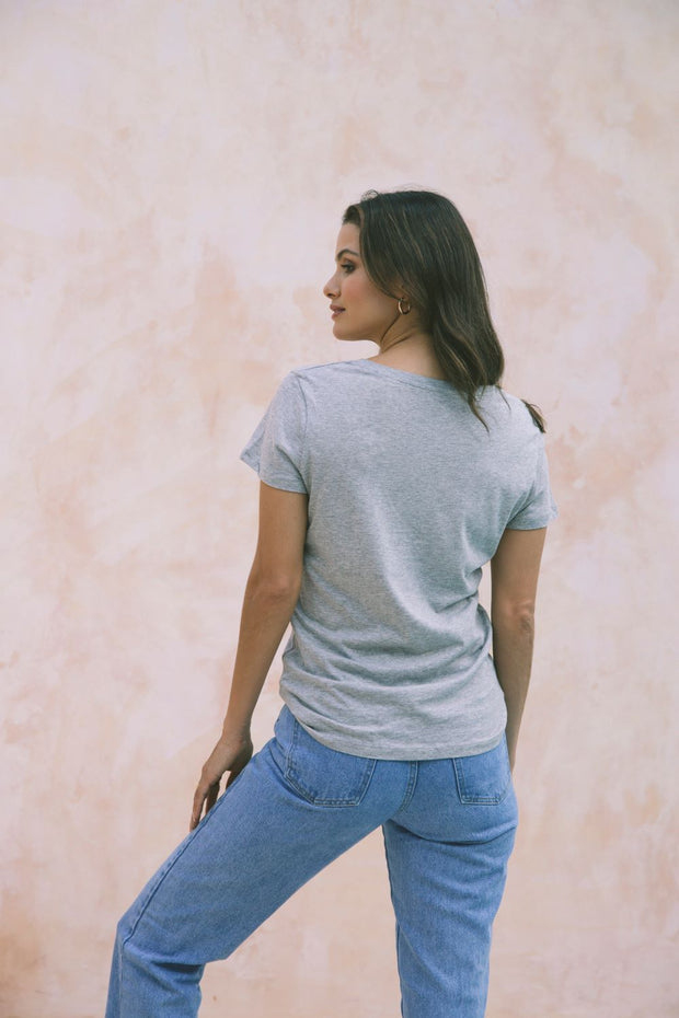 Signature Lotus V Tee