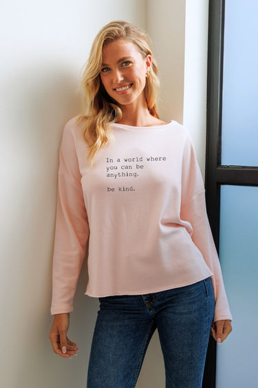 "Be Kind" Perfect Pullover