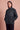 "Be Kind" Signature Sherpa in Noir, front view