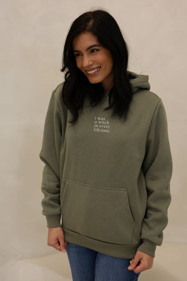 "Witch In Every Lifetime" Cloud Hoodie Front