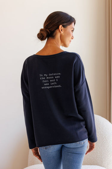 "Full Moon" Perfect Pullover