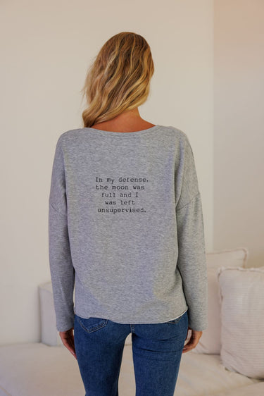 "Full Moon" Perfect Pullover