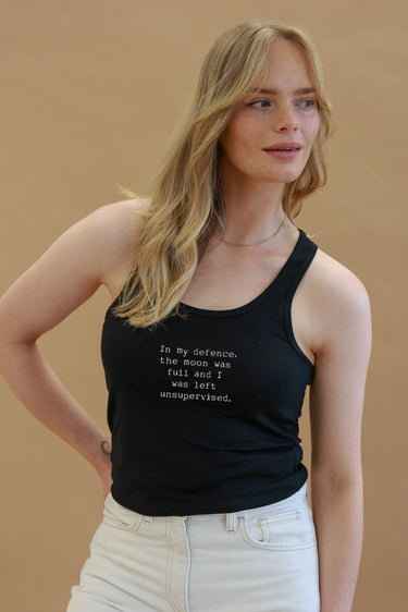 "Full Moon" Racerback Front