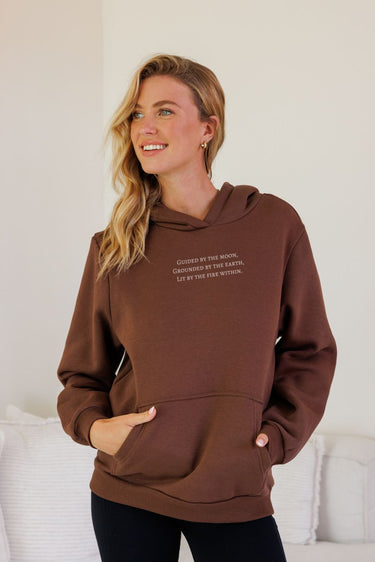 "Guided" Cloud Hoodie (Front)
