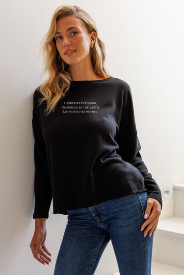 "Guided" Perfect Pullover (Front)