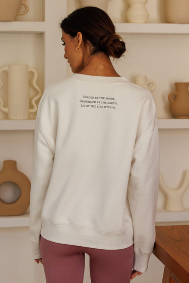 "Guided" Slumber Sweater (Back)