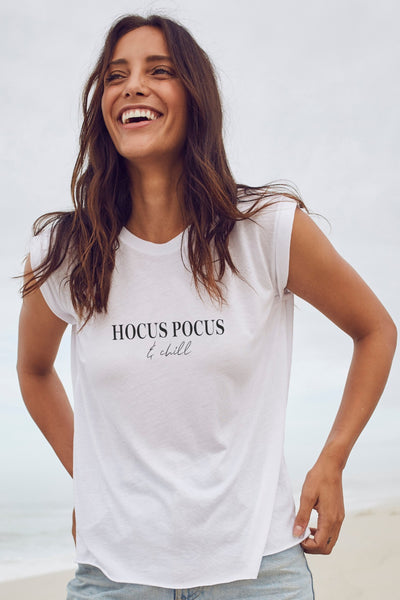 "Hocus Pocus" Roll Tee