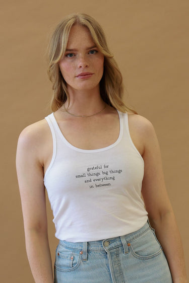 "In Between" Racerback Front