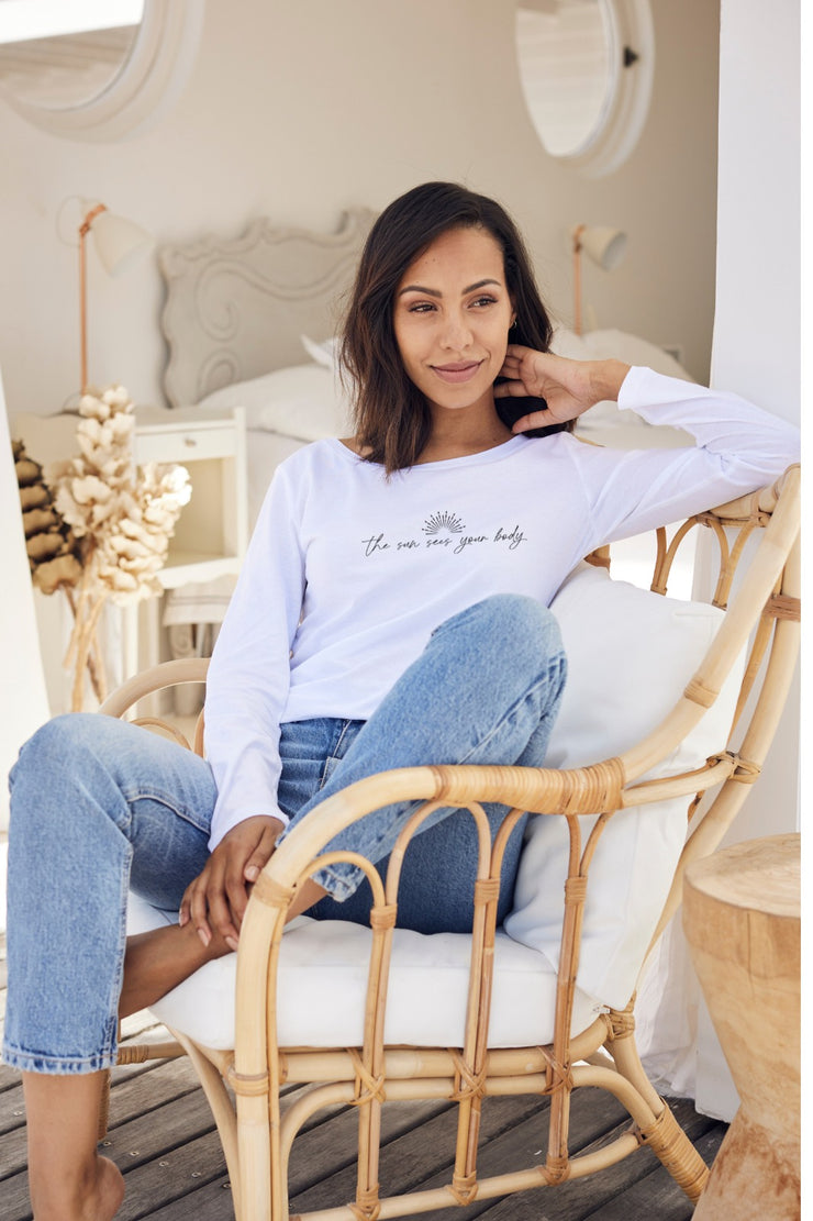 "Sun & Moon" Long Sleeve Tee