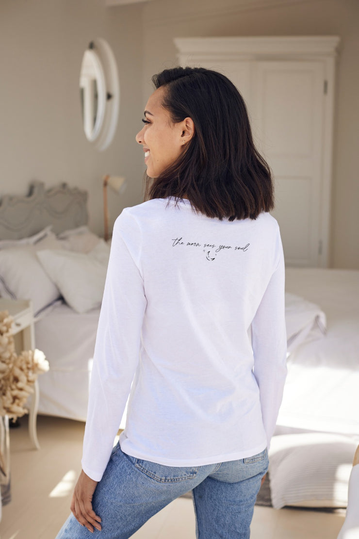 "Sun & Moon" Long Sleeve Tee