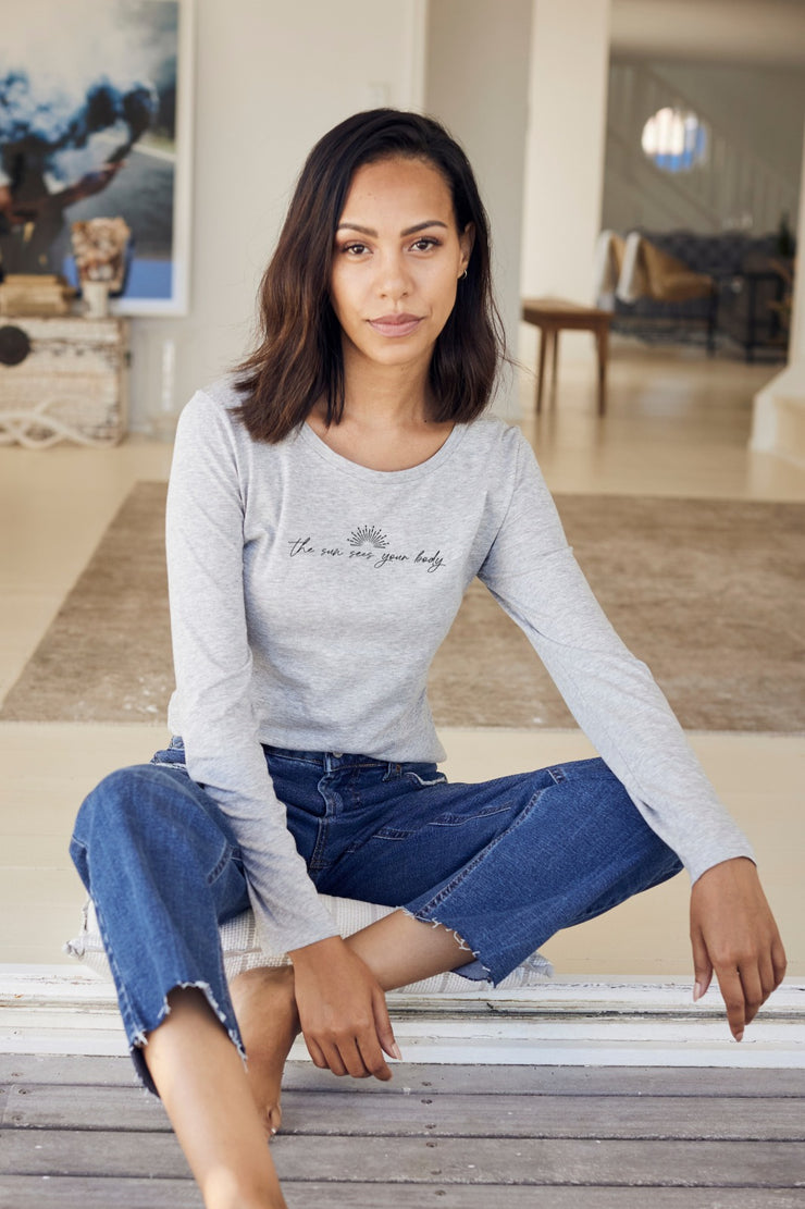 "Sun & Moon" Long Sleeve Tee