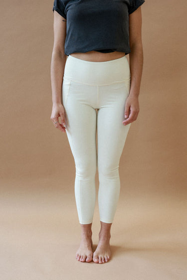 Cream Second Skin Leggings