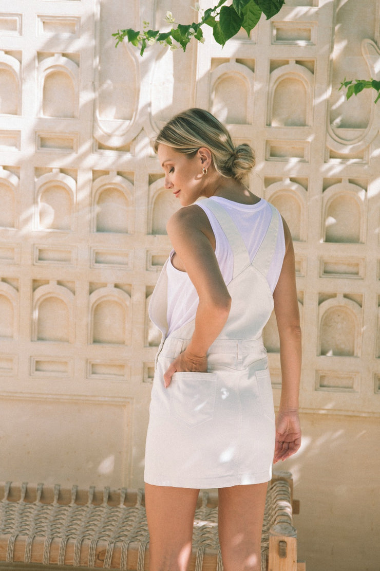 Signature Lotus Dungaree Dress